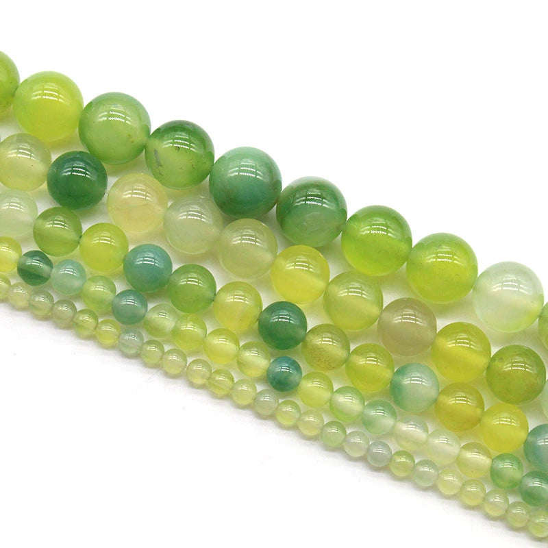 Grape agate loose beads DIY hand-woven bracelet
