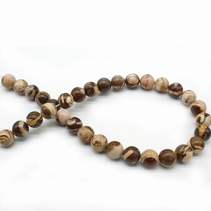 Australian zebra loose beads DIY hand-woven materials