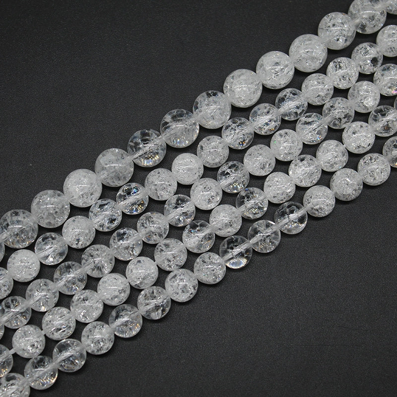 White burst crystal loose beads DIY hand-woven bracelet
