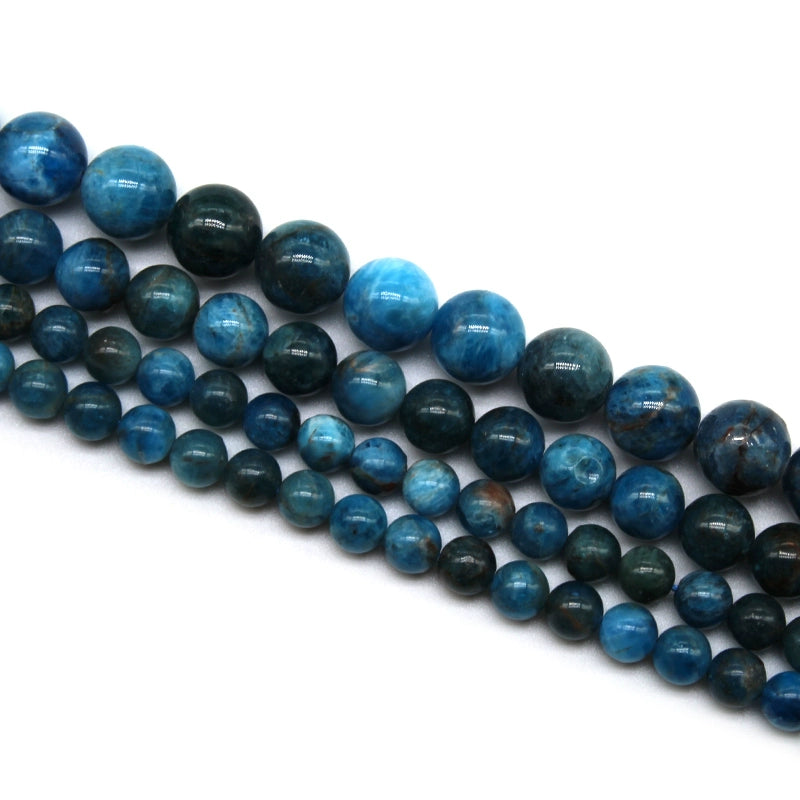Apatite loose beads and round beads DIY handmade beads
