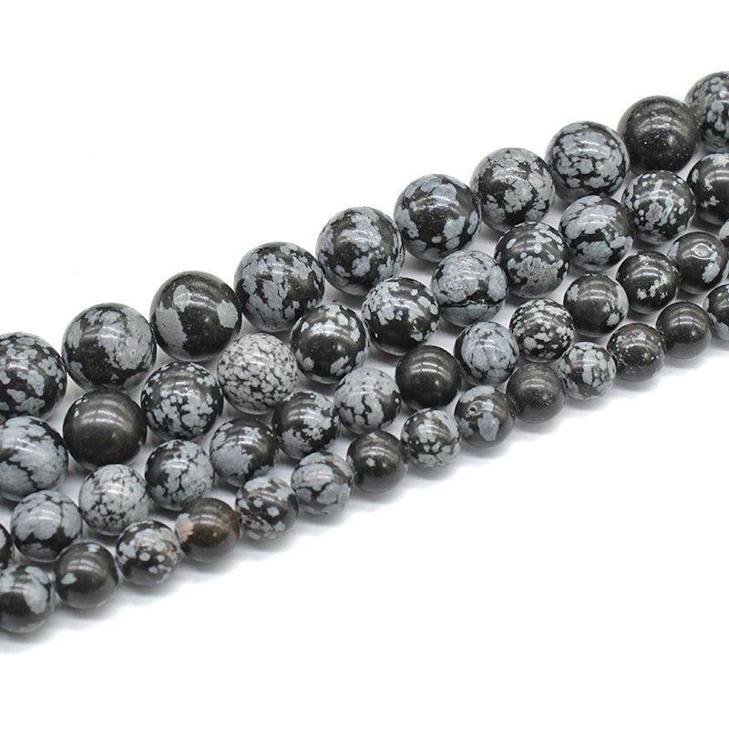 Natural imported snowflake loose beads