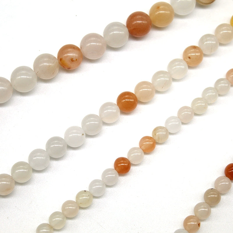 Optimized gold jade loose beads DIY hand-woven bracelet