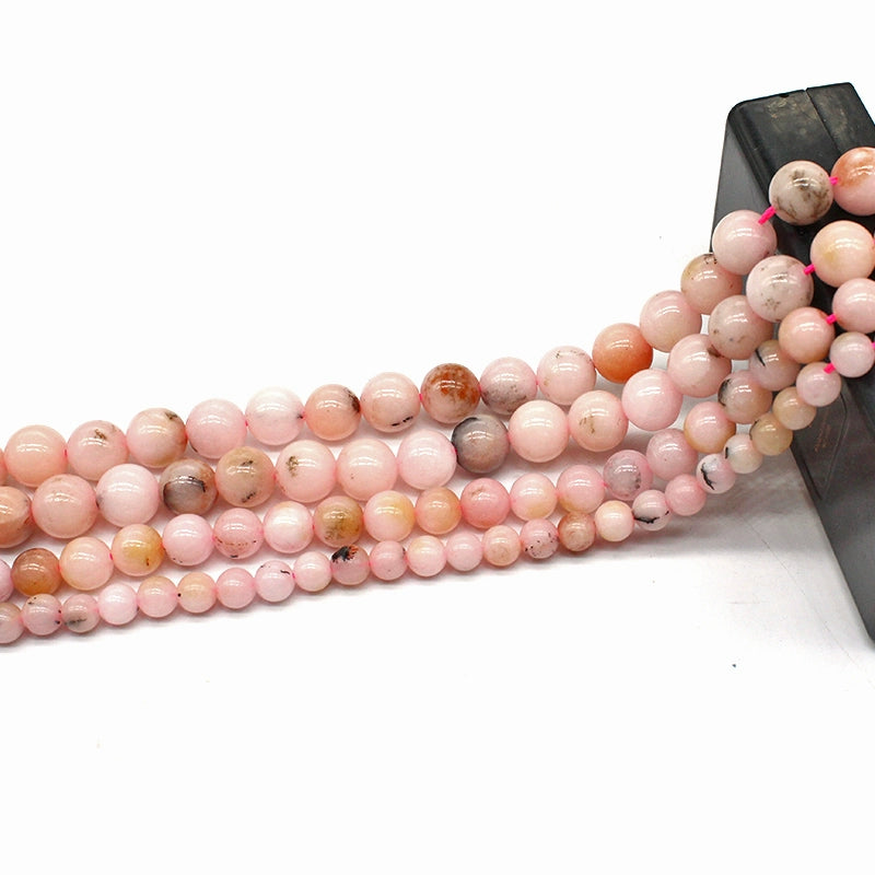 Pink Aobao loose beads and round beads DIY hand-woven bracelets
