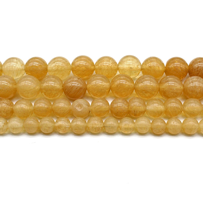 Tea watermelon loose beads DIY hand-woven material