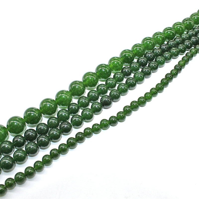 Jasper loose beads round bead DIY hand-woven bracelet