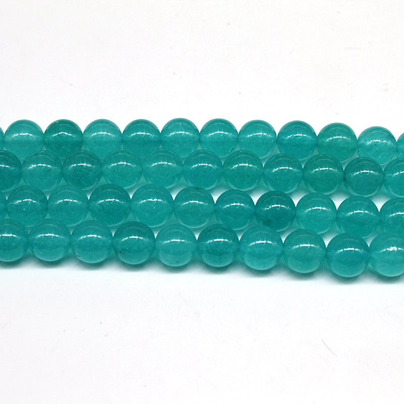 Optimized Amazonite loose beads DIY hand-woven materials