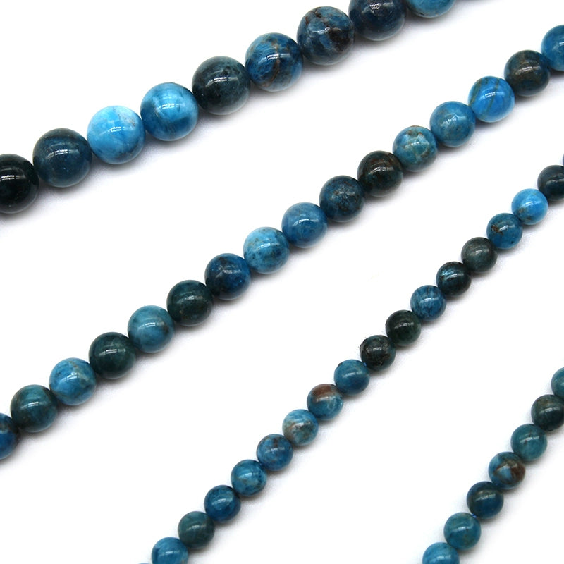 Apatite loose beads and round beads DIY handmade beads