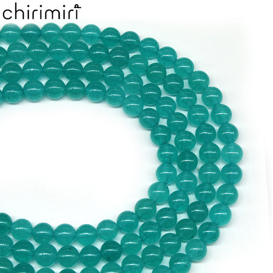 Optimized Amazonite loose beads DIY hand-woven materials