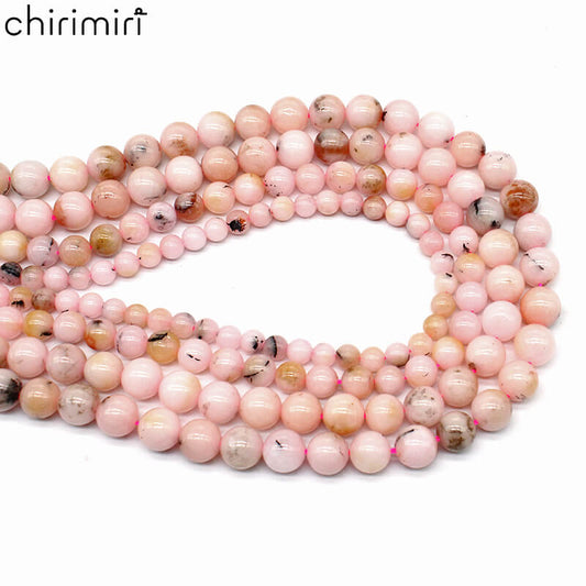 Pink Aobao loose beads and round beads DIY hand-woven bracelets