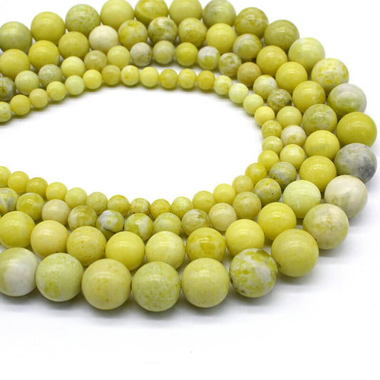 Spicy stone round beads DIY hand-woven accessories crystal material