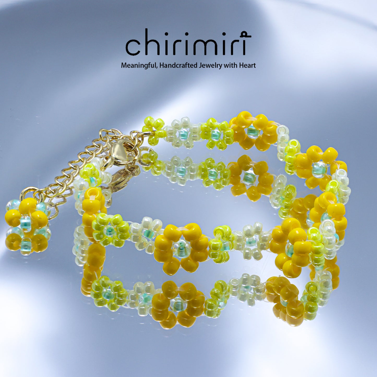 Chirimiri Handmade Summer Vacation Vibe Bracelet –  Sunshine Bloom Series