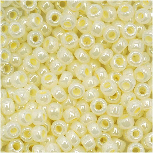 Toho Round Seed Beads 11/0 142 'Ceylon Banana Cream' 10 Gram Tube