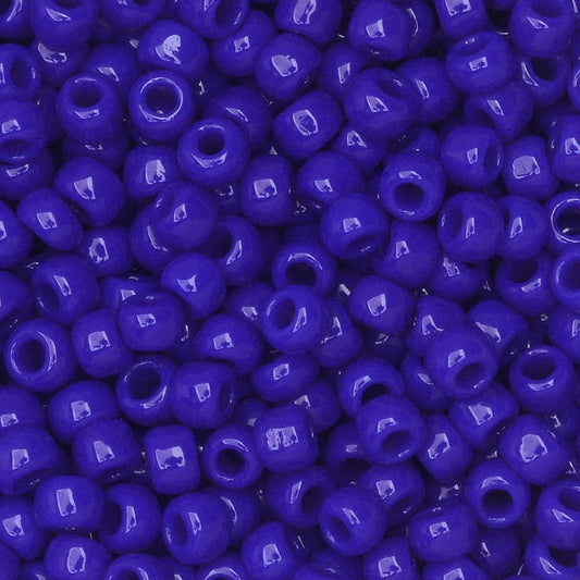 Toho Seed Beads, Round 8/0 #48 'Opaque Navy Blue' (10 Grams)
