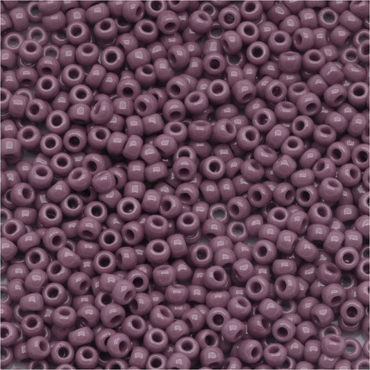 Toho Round Seed Beads 11/0 52 'Opaque Lavender' 10 Gram Tube