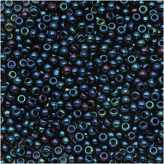 Toho Round Seed Beads 15/0 #82 'Metallic Nebula' 5g