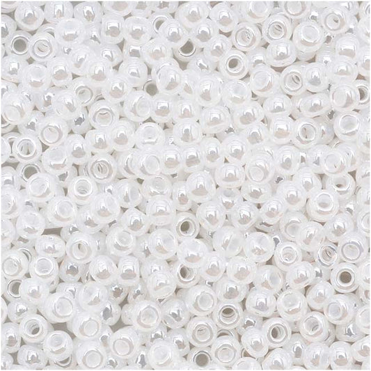 Toho Round Seed Beads 11/0 141 'Ceylon Snowflake' 10 Gram Tube