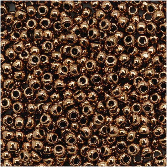 Toho Round Seed Beads 11/0 #221 'Bronze' 10 Gram