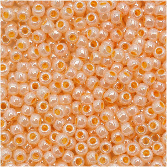 Toho Round Seed Beads 8/0 904 'Ceylon Apricot' 5 Gram Tube