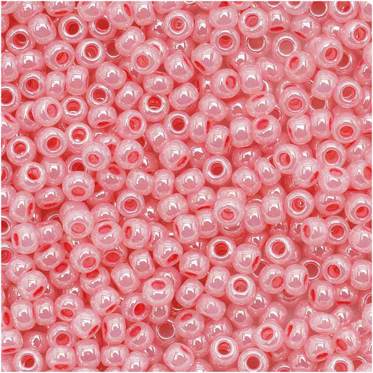 Toho Round Seed Beads 11/0 911 'Ceylon Impatiens Pink' 10 Gram Tube