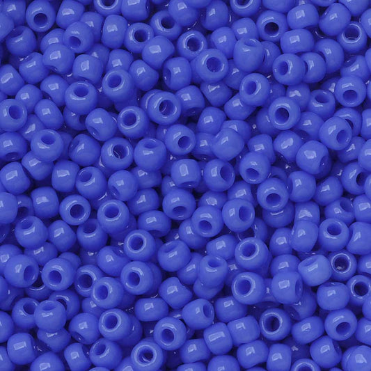 Toho Seed Beads, Round 15/0 #48L 'Opaque Periwinkle' (6 Grams)