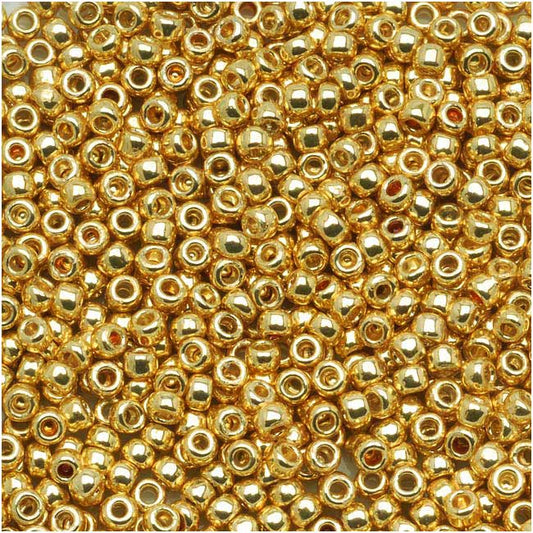Toho Round Seed Beads 15/0 #PF557 'Galvanized Starlight' 5g