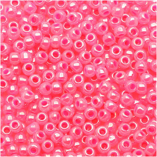 Toho Round Seed Beads 11/0 #910 - Ceylon Hot Pink (10 Grams)
