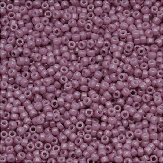 Toho Round Seed Beads 15/0 52 'Opaque Lavender' 6 Gram Tube