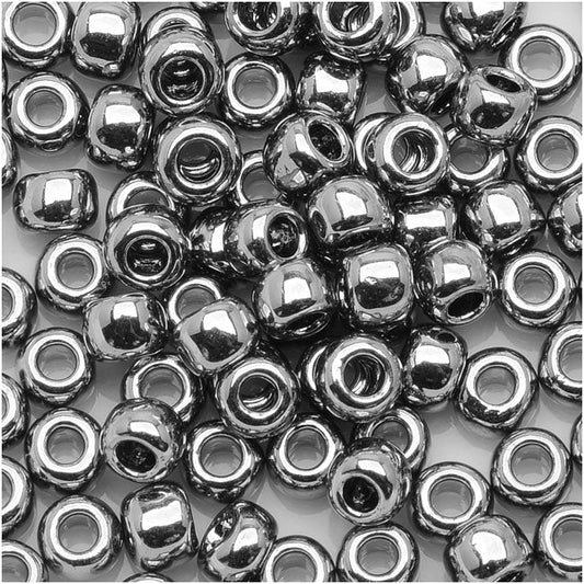 Toho Round Seed Beads 15/0 #711 - Nickel (5 Grams)