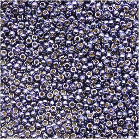 Toho Round Seed Beads 15/0 #PF567 - Permanent Finish Metallic Polaris (5 Grams)