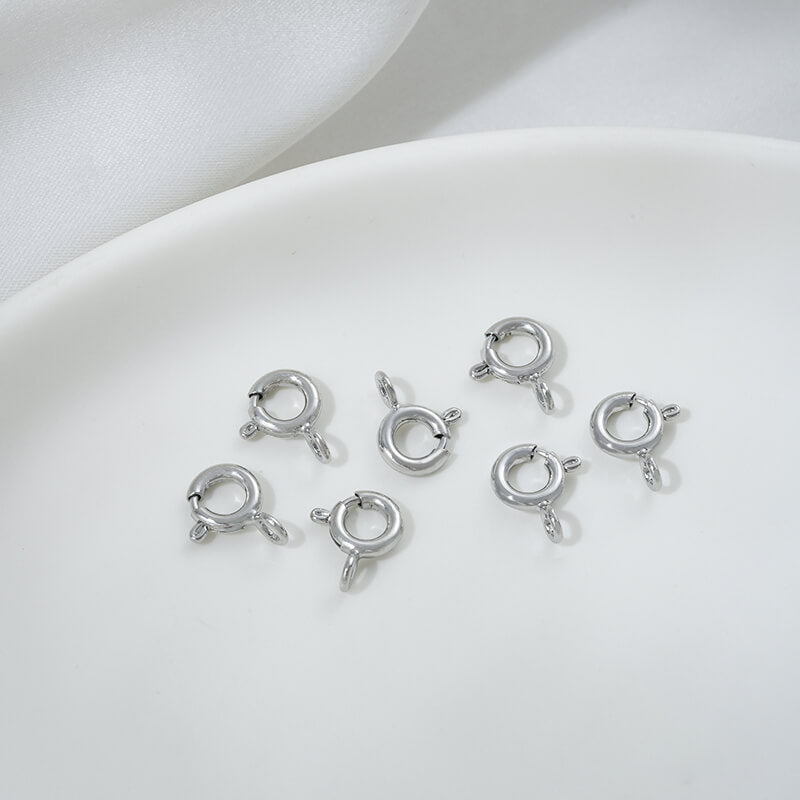 Lobster clasp, 6mm, 5.5mm, 7mm, 5mm(1 piece）