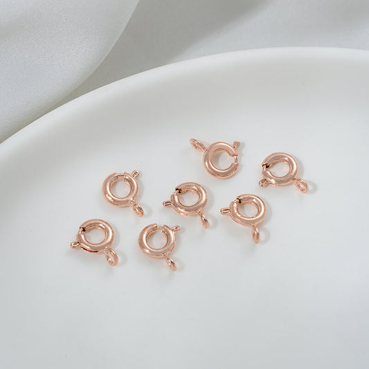 Lobster clasp, 6mm, 5.5mm, 7mm, 5mm(1 piece）