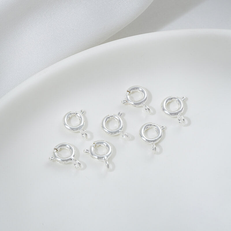 Lobster clasp, 6mm, 5.5mm, 7mm, 5mm(1 piece）
