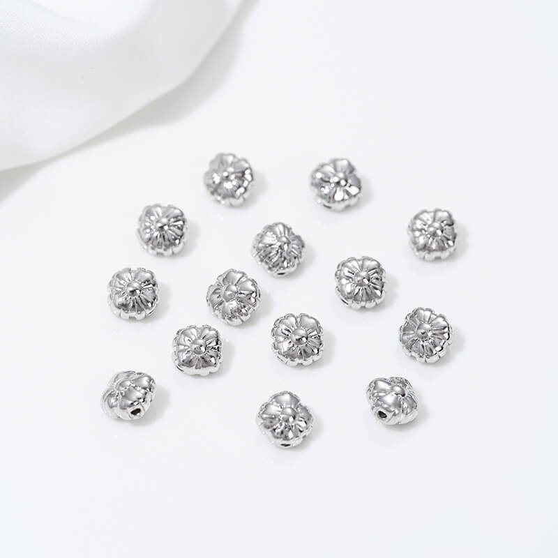 Cross four-leaf clover five-pointed star through-hole spacer beads watermelon beads